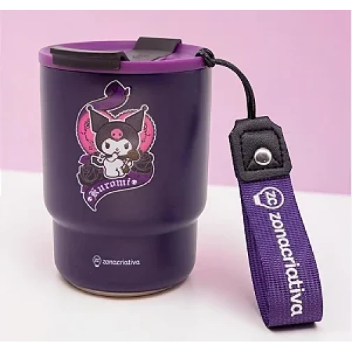 Copo Térmico To Go Kuromi - Hello Kitty