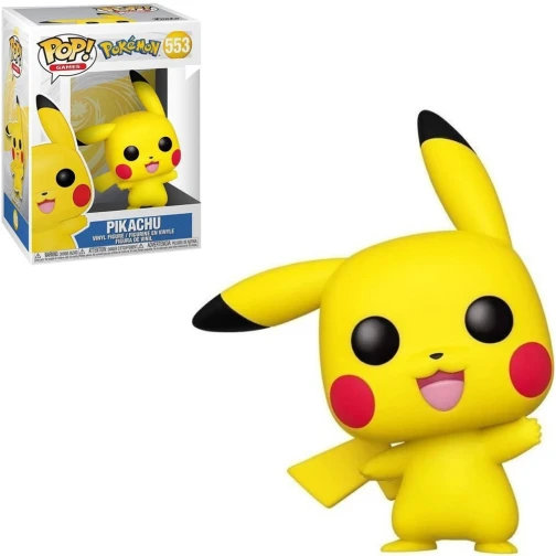 FUNKO POP GAMES POKÉMON - PIKACHU (WAVING) 553