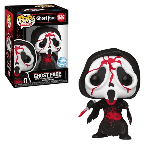 FUNKO POP MOVIES GHOST FACE EXCLUSIVE - GHOST FACE (BLOODY) 1607