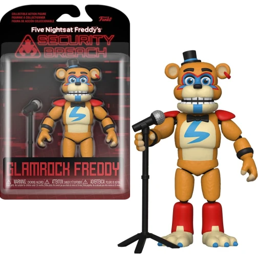 BONECO FUNKO ACTION FIVE NIGHTS AT FREDDY'S - GLAMROCK FREDDY