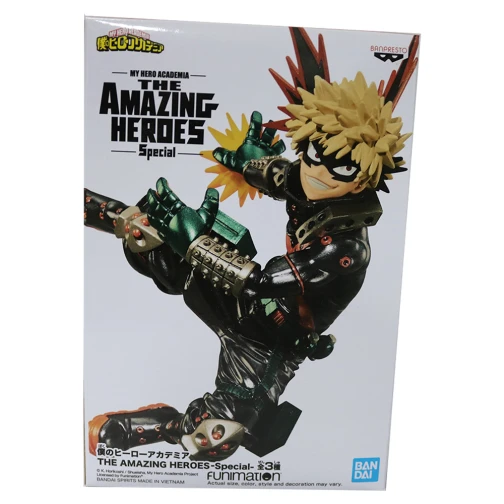 ESTÁTUA BANPRESTO MY HERO ACADEMIA THE AMAZING HEROES VOL.14 - KATSUKI BAKUGO