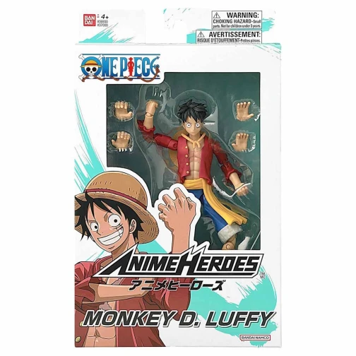 Boneco Articulado Luffy De 16Cm Colecionavel - One Piece 