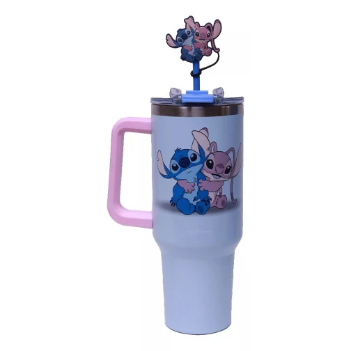 Copo Térmico Tumbler Disney Stitch Angel 