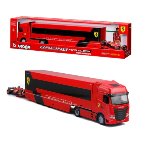 Formula 1 Bburago Caminhão transporte Fórmula 1 - Ferrari  1/43