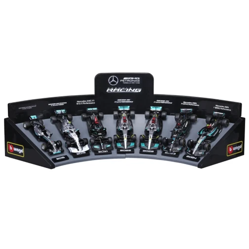 Formula 1 bBburago kit 7 carros Mercedes escala 1/43