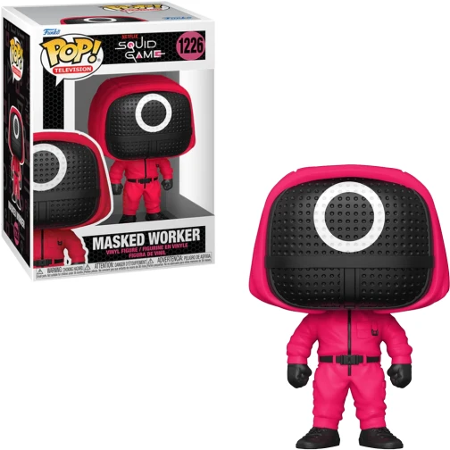 FUNKO POP ROUND SIX - MASKED WORKER 1226