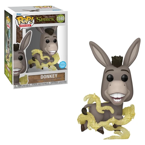 FUNKO POP MOVIES SHREK DREAMWORKS 30TH ANNIVERSARY - DONKEY 1598