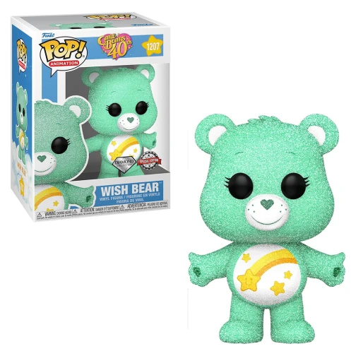 FUNKO POP ANIMATION CARE BEARS 40TH DIAMOND EXCLUSIVE - WISH BEAR 1207