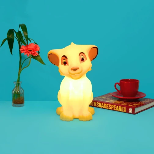 Luminária Simba Rei Leão Disney 