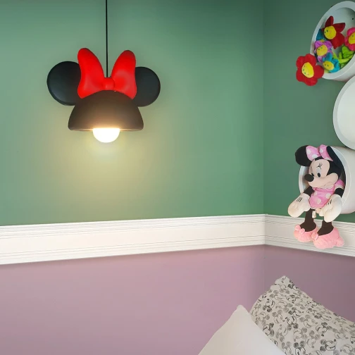 Pendente Aberto Orelhas Minnie Preto 