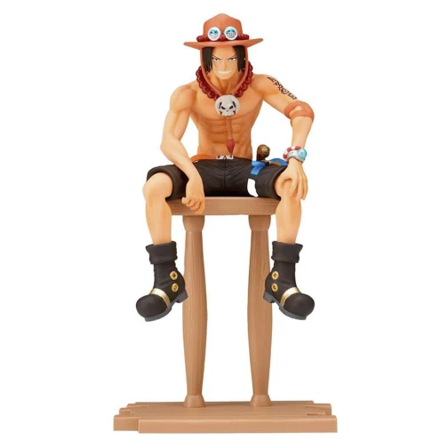ESTÁTUA BANPRESTO ONE PIECE DXF THE GRANDLINE SERIES - PORTGAS D. ACE (10901)