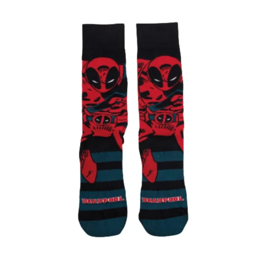 MEIA LUPO DEADPOOL LISTRADA - MARVEL 