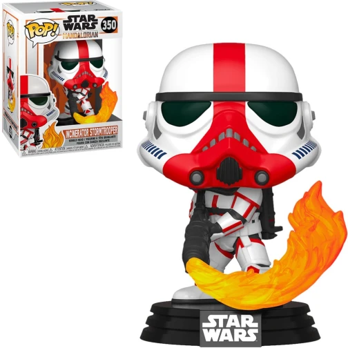 FUNKO POP STAR WARS THE MANDALORIAN - INCINERATOR STORMTROOPER 350